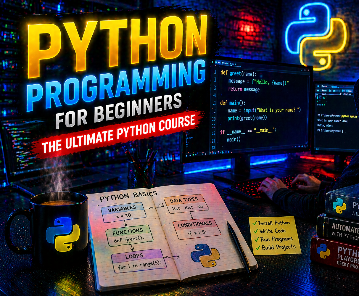 python programming for cybersecurity beginners course
