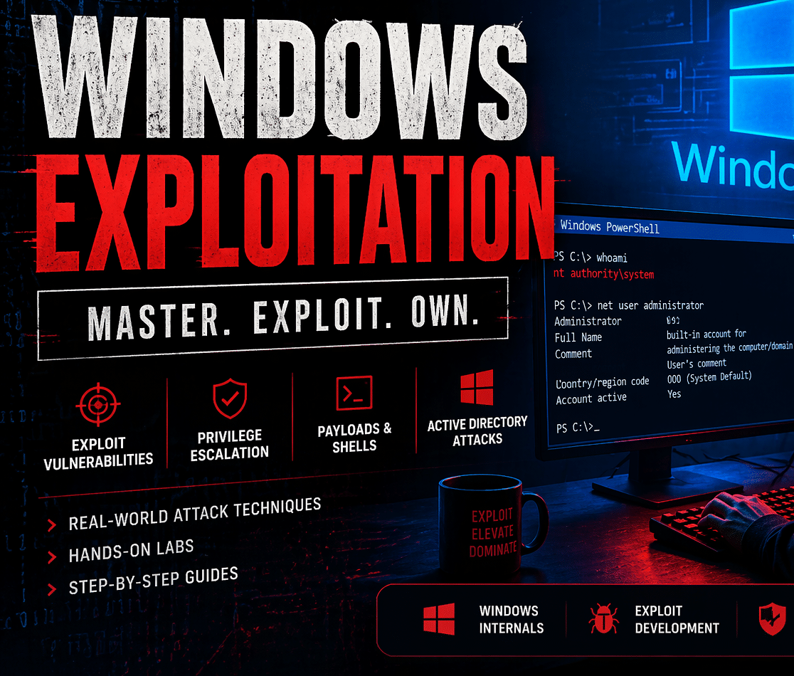 windows exploitation training course with hands-on labs